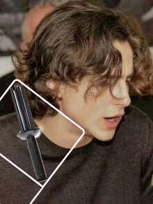Men's Compact Hair Styling Comb, Helps Create Secure & Natural Hairstyles Easily At Home - Multicolor - View 2