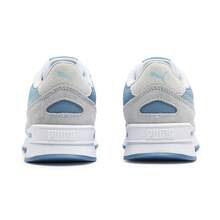 Puma 男女通用复古拼接休闲运动鞋，款式编号：39840508，适合春秋季穿着 - 淺藍色-熱帶湖藍-銀色-白色 - 查看 5