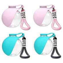 Dog Water Bottle With Bowl, Portable Dog Water Bottle With Silicone Bowl, Leak-Proof Pet Travel Tumbler For Walking Hiking, Foldable Dispenser For Puppies Outdoor - Nhiều màu - Xem 1