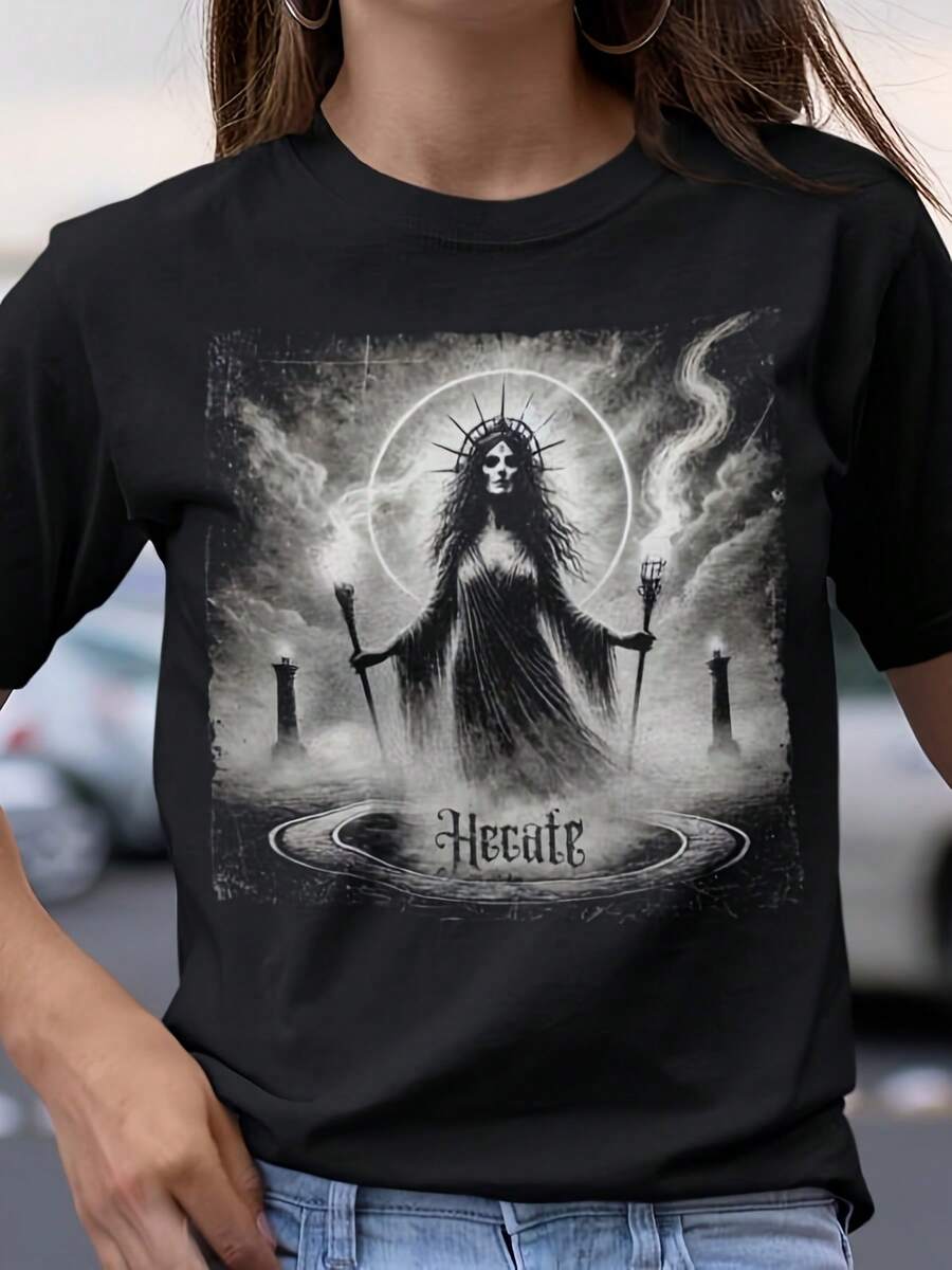 Women T-Shirts - Black - View 1