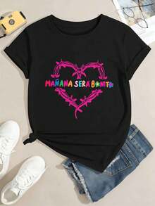 Kvinnor T-shirts - Svart - Visa 2