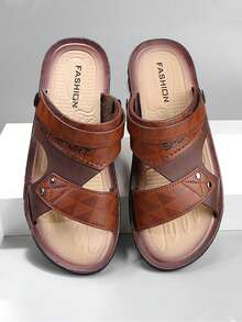 Men's Summer Hot Selling Sandals - Brown - View 3
