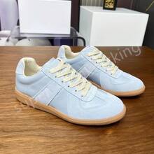 Zapatos casuales unisex, talla 36-45, zapatos casuales de mujer y zapatos deportivos de hombre, zapatos planos de suela blanda con cordones, zapatos cómodos y livianos de hombre para uso diario, de corte bajo,,,,,25 nuevas series de colores populares de zapatillas de entrenamiento alemanas, de suela plana, sencillas, casuales, versátiles, unisex, de alta calidad. - 04 - Ver 13