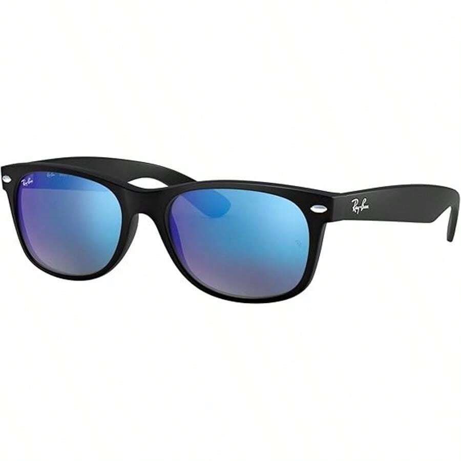 Ray-Ban Wayfarer Rb2132 Blue Mirror Flash 622/17 Sunglasses 55MM NEW W/ Tags - Color default - View 1