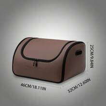 1pc,Foldable Car Trunk Organizer,Large Capacity Car Storage Box,Reinforced Foldable Organizer Box With Sturdy Handle,No More Messy Car Trunks, Perfect For Daily Commutes, Road Trips & Family ,UseCleaning Supplies & Auto Accessories, Keep All Your Car Items Organized - Storage Box - View 9