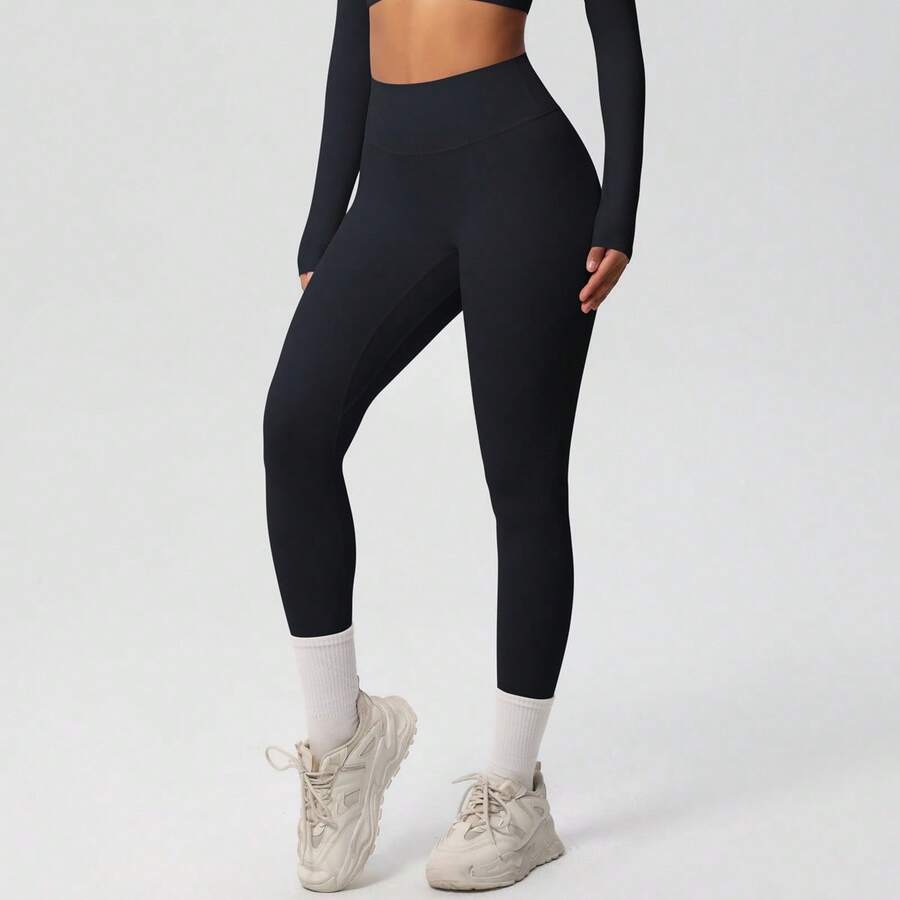Pilates Set - 7100 Trousers - Black - View 1