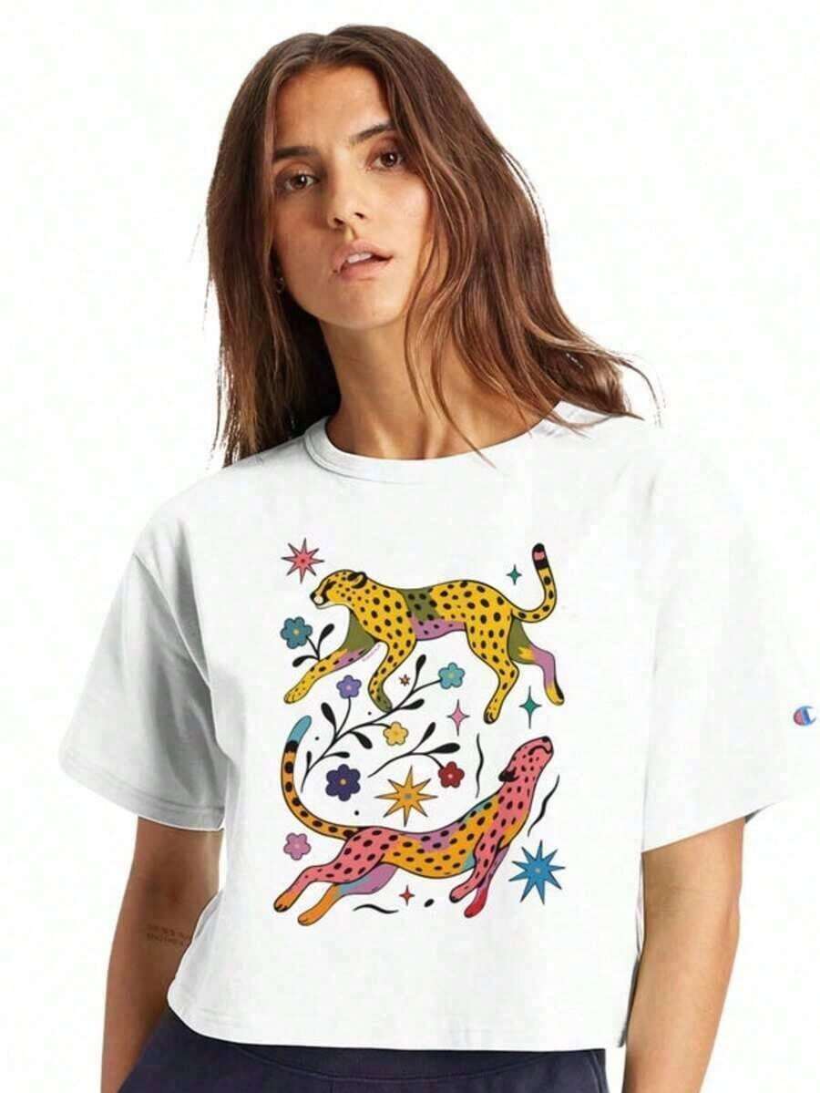 Women's Short Sleeve T-Shirt "Ciao" Holidays In Italy - Italian T-Shirt "Ciao Bella" 100% Cotton - 白色 1 - 查看 1