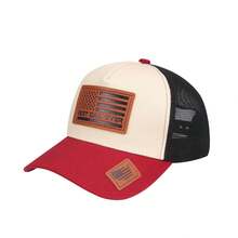 Polo de golf , Gorra de golf, Gorra de golf, Gorra de golf, Para hombre, Para mujer, Gorra con visera, Sombrero de sol para mujer, Nueva gorra de béisbol más vendida, Gorra de pico de pato con bandera americana, Gorra de campaña electoral con etiqueta de cuero, Gorra de protección solar, Gorra de camionero 2026 - Rojo - Ver 1
