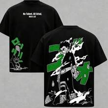 Camiseta Unisex Rock  100% Algodón – Tallas S a XXXL-M04 |       Estilo Anime y Streetwear - Negro - Ver 4