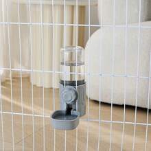 Conjunto de comedero y bebedero automático de gran capacidad para mascotas, comedero y bebedero automático por gravedad, adecuado para jaulas - para alimentar conejos, gatos, perros, cobayas - 500ml - Ver 18
