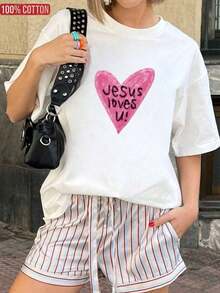 Women T-Shirts - Weiss - View 1