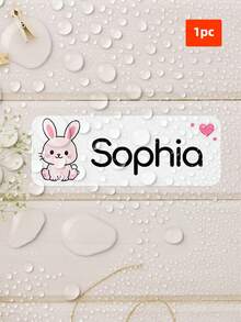 1/60/120/240/300 Pcs Customizable Vinyl Name Stickers, Personalized Cute Name Labels. Suitable For Kindergarten Children, Students And College Students. Can Be Applied To Water Bottles, Lunch Boxes, Gym Bags And Pencils. Reusable Name Identification Labels, Perfect For Back To School Season And Parties. - Name Stickers 5 - View 19