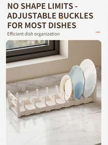 Kitchen Drawer Organizer Divider, Built-In Cabinet Dish Bowl Cutlery Storage Rack - Multiple Sizes - View 7