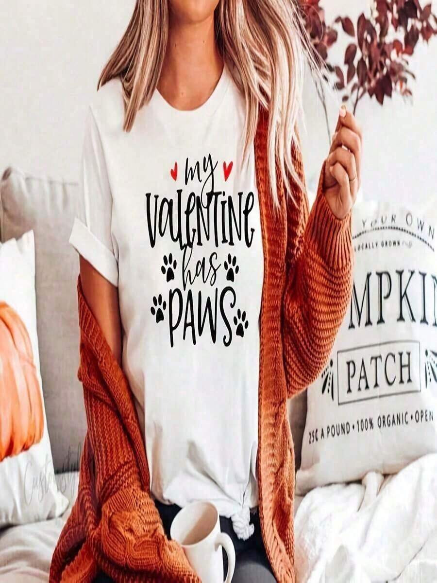 Women's Plus Size T-Shirt With 'Baseball Is My Favorite Season' Print, Casual, Black, Polyester, Short Sleeve, Crew Neck, Machine Washable, Spring And Summer Activewear, Fun Design T-Shirt, Suitable For Sports And Outdoor Activities - 白色 17 - 查看 1