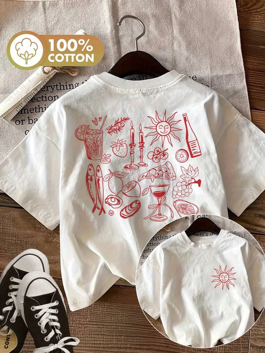 Women T-Shirts - White - View 1
