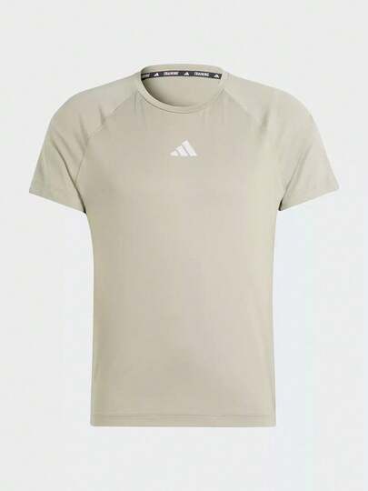 Adidas Áo thun thể thao ngắn tay cổ tròn GYM+ TEE dành cho nam, thích hợp cho tập luyện thể dục.