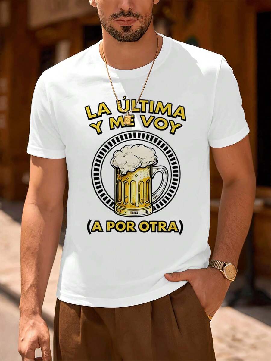 Camisetas masculinas - Branco - Ver 1