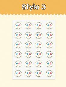 Customized Positive Reinforcement Stickers For Teachers, Circular Encouragement Labels With Customizable Teacher Name And Praise Text, Adorable Hand-Drawn Rainbow, Sun, Star Patterns, Waterproof And Removable Without Residue, Suitable For Classroom Motivation, Student Assignments, Notebook Decoration, Water Bottles And Stationery, Ideal For Preschool And Elementary School Teachers To Encourage Children In A Lively And Playful Style - Multicolor - View 9