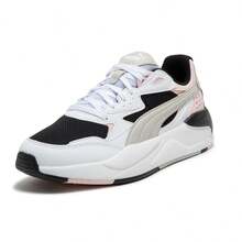 Puma Giày thể thao nữ mùa xuân/hè thoáng khí, chất liệu lưới, kiểu dáng đế dày, phong cách retro. - Đen - Xám nhạt - Trắng - Hồng - Xem 9