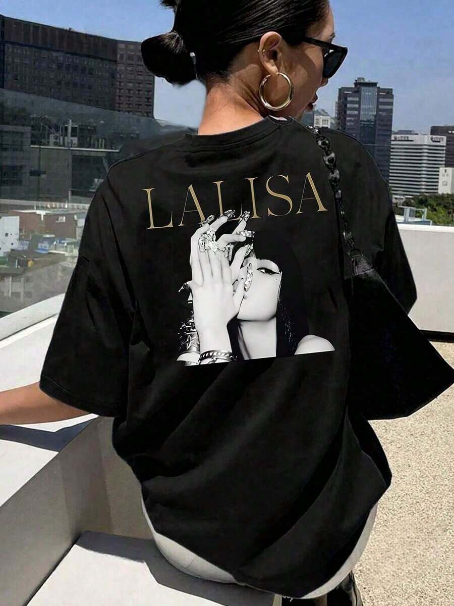 Women T-Shirts - Black - View 1