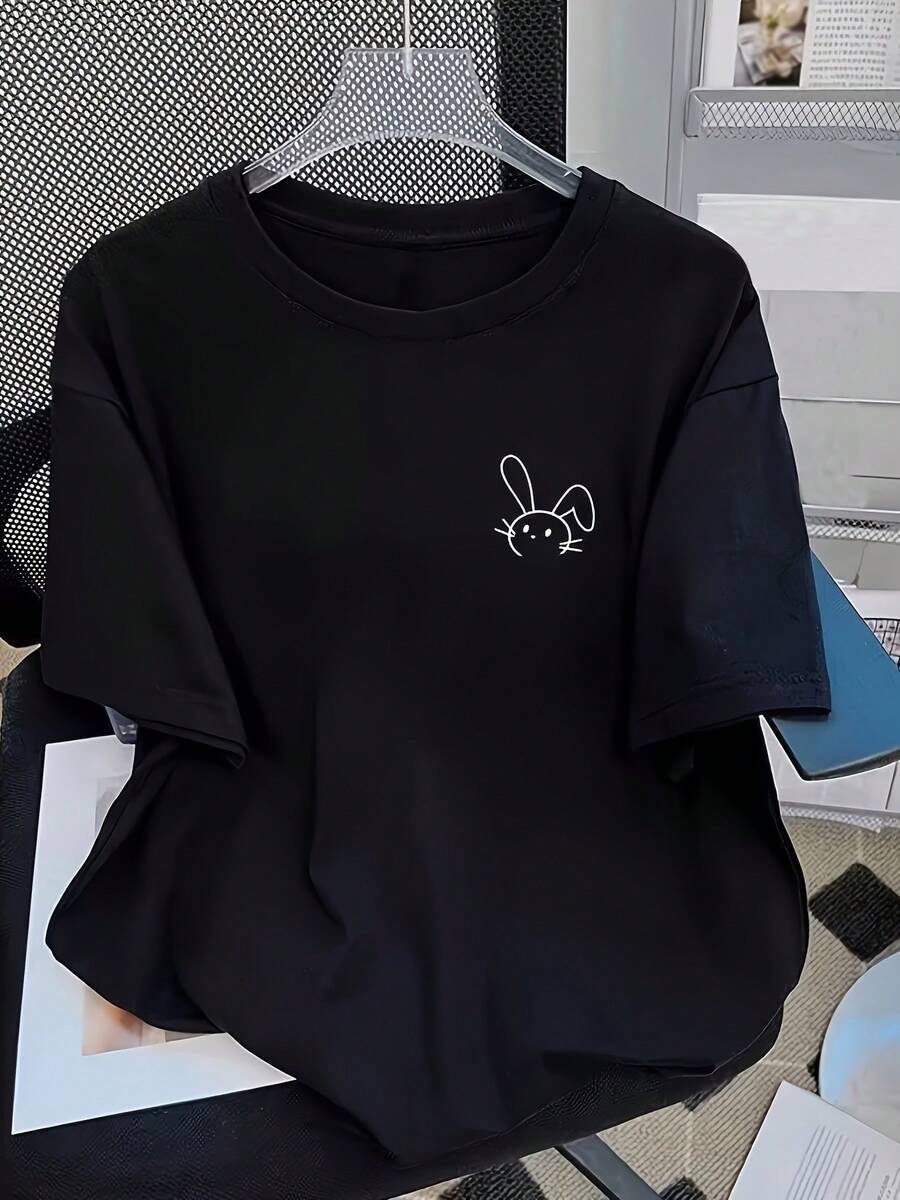 Women T-Shirts - Black - View 1
