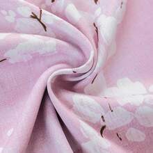 1 pièce Rideau occultant à fleurs roses, convient pour la chambre à coucher, le salon, isolation thermique - Rose bonbon - Voir 20