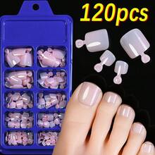 120-Piece French Manicure Set In 9 Colors, Short Square Style, Full Coverage Press-On Nails In Summer Pink And Glossy Brown. - Coffee Brown - View 1