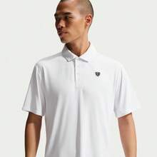 Nike Áo Polo nam AS M NK DF PAR POLO SS SOLID, Áo polo tay ngắn cổ bẻ dệt kim TIB0234-100 - Đen và trắng - Xem 4