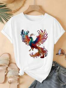 Women T-Shirts - White - View 2