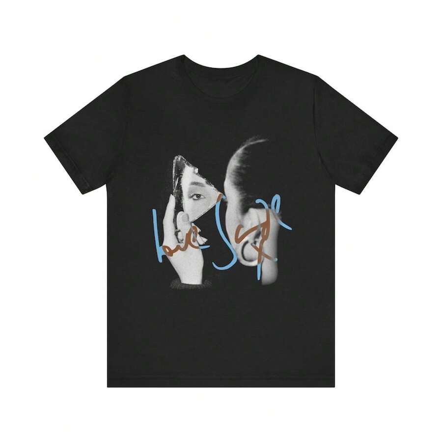 Camiseta unisex, Camiseta retro Sade, Regalo para fans de Sade, Camiseta unisex de manga corta, Ropa de mujer, Blusas casuales para mujer, Camisas para mujer, Blusas para mujer, Camisas, Atuendo casual diario, Corte regular, Combinación diaria, Estampado gráfico, Casual deportivo - Negro - Ver 1