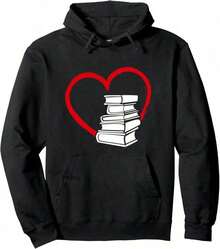 Book Nerd Compatible, Fun Gift For Readers, Book Lovers, Men And Women, Hoodie. - 黑色 23 - 查看 1