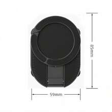 Soporte Magnético Portátil para Teléfono, Adecuado para Uso en Exteriores y en el Hogar - Negro - Ver 10
