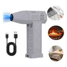 Alispus-Fan Mini Turbo Jet 130000 Rpm Grey Color 30a - Grey - View 1