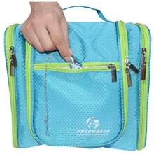Premium Toiletry Bag By Freegrace - Extra Large Travel Essentials Organizer - Durable Hanging Hook - For Men and Women - Perfect For Accessories, Cosmetics, Personal Items, Shampoo Aquamarine - como en la imagen - Ver 5