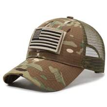 Polo de golf , Gorra de golf, Gorra de golf, Gorra de golf, Para hombre, Para mujer, Gorra con visera, Sombrero de sol para mujer, Gorra de pico de pato con  extraíble y parche LA American, Gorra de malla de béisbol para protección solar y moda al aire libre, Gorra táctica de camuflaje para hombre 2026 - Beis - Ver 10
