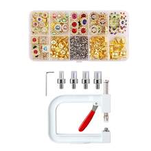 Handmade Pearl Rivet DIY Rivet Setting Tool Machine Pearl Rivet Button Best Decoration - Multicolor - View 8