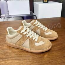 Zapatos casuales unisex, talla 36-45, zapatos casuales de mujer y zapatos deportivos de hombre, zapatos planos de suela blanda con cordones, zapatos cómodos y livianos de hombre para uso diario, de corte bajo,,,,,25 nuevas series de colores populares de zapatillas de entrenamiento alemanas, de suela plana, sencillas, casuales, versátiles, unisex, de alta calidad. - 04 - Ver 6