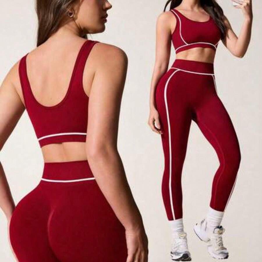 Women Unitards - Bordeaux - View 1