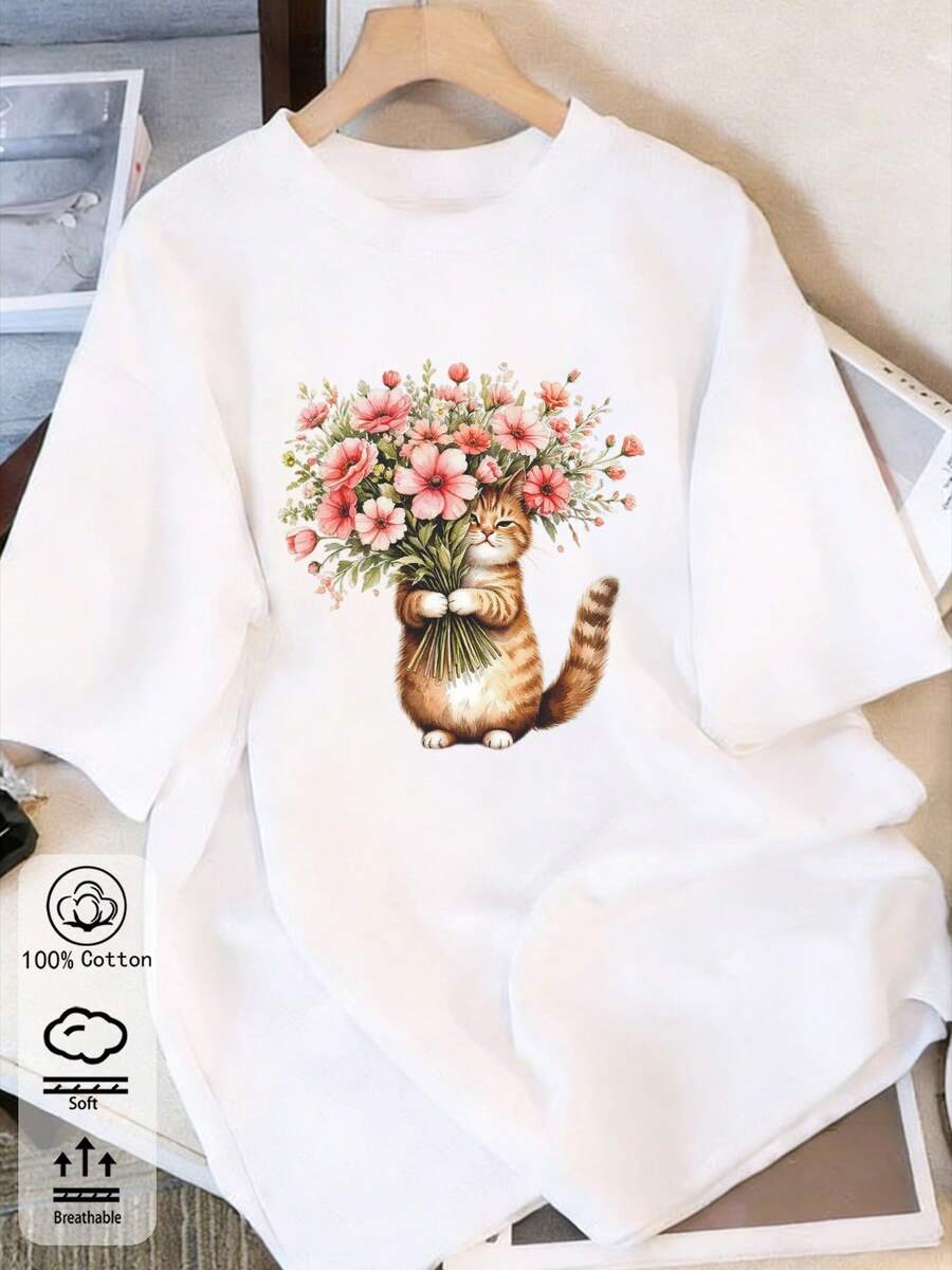 Women T-Shirts - White - View 1