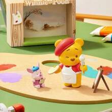 Miniso 迪士尼小熊维尼秋季郊游系列风景盲盒摆件，树脂材质，秋季景色细节，桌面摆件（1件随机发货） - 彩色 - 查看 7