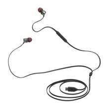 JBL Tune 310C 有线高解析度入耳式耳机，防缠绕扁平线缆，C 型耳机接口，带麦克风的三键遥控器 - 查看 7
