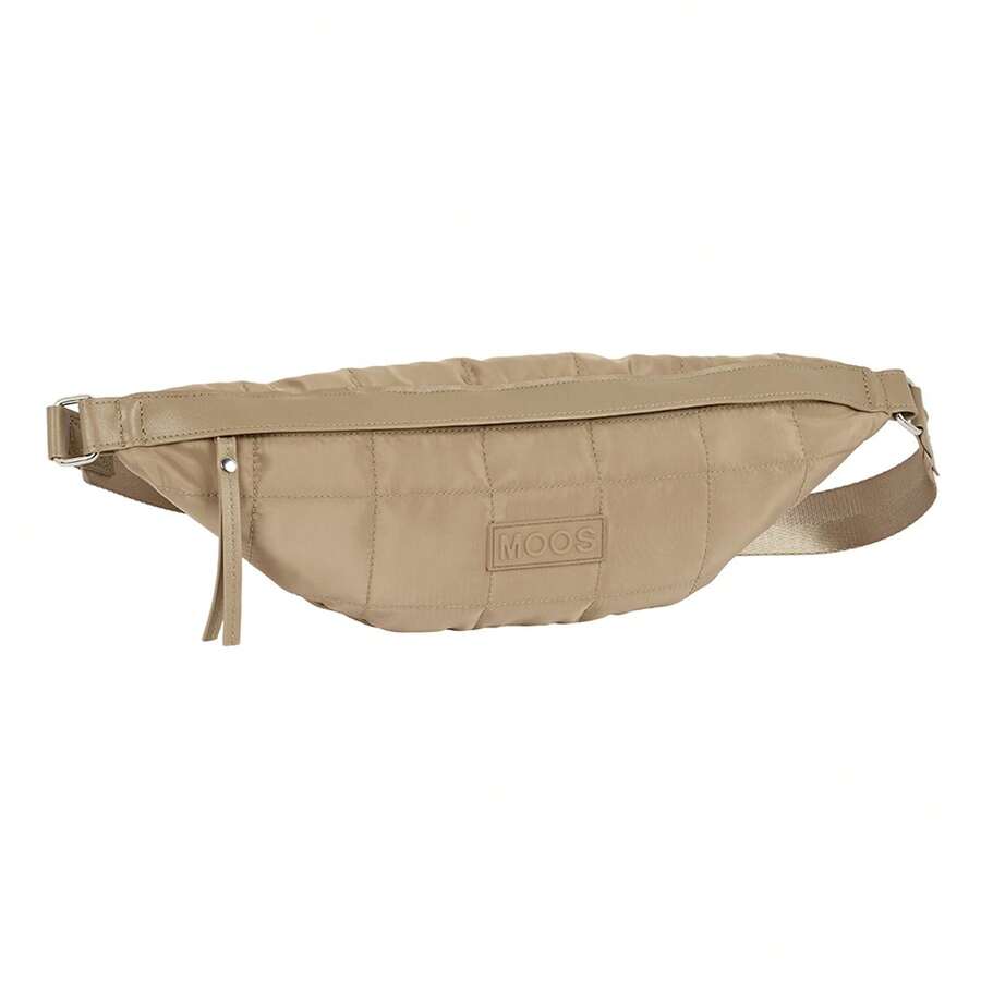 Adult Fanny Pack Moos Capsule Padded Camel 41 X 15.5 X 7 Cm (4.4 Liters), Adjustable Waist, Large Main Compartment With Zipper, Interior Zip Pocket - Camel - View 1