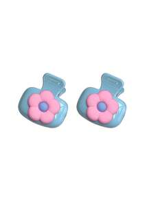 Estuche portátil para cepillo de dientes con diseño floral, blanco transparente y rosa transparente, caja de almacenamiento de cepillo de dientes para viajes, clip protector portátil para cabezal de cepillo de dientes, clip de almacenamiento de cepillo de dientes, cubierta protectora de cepillo de dientes, protege el cabezal del cepillo de dientes - Multicolor - Ver 20