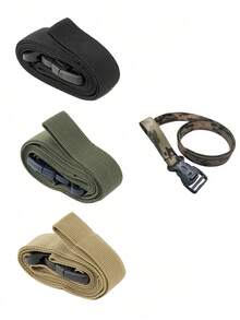 Adjustable Camping Luggage Straps, Multi-Purpose Outdoor Utility Straps, High-Strength Nylon Sleeping Bag Fixing Straps, Quick-Release Buckle Multi-Function Straps, Adjustable Camping Mattress/Sleeping Pad Binding Straps, Reusable Cargo Luggage Binding Straps, Suitable For Outdoor Backpacking Travel. - Multicolor - View 11