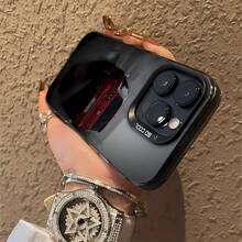 Golf rojo en una noche lluviosafunda de teléfono Fundas compatibles con ,Apple,VIVO,OPPO,,, y Honor.Fabricadas en silicona TPU,ofrecen protección contra golpes y caídas. - Negro - Ver 6