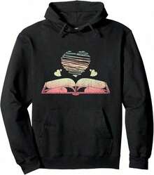 Book Nerd Compatible, Fun Gift For Readers, Book Lovers, Men And Women, Hoodie. - 黑色 17 - 查看 1