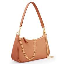 Purses For Women Shoulder Bag And Handbags, Small Leather Hobo Purse With Removable Straps Cute, Retro - Ab-brown - View 1