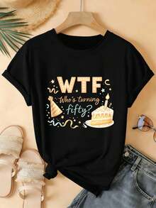 Women T-Shirts - Black - View 2