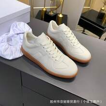 Zapatos casuales unisex, talla 36-45, zapatos casuales de mujer y zapatos deportivos de hombre, zapatos planos de suela blanda con cordones, zapatos cómodos y livianos de hombre para uso diario, de corte bajo,,,,,Zapatos de estilo europeo a la moda, zapatillas de entrenamiento clásicas alemanas, cuero natural de gamuza de alta calidad, zapatos deportivos casuales unisex. - Figura 17 - Ver 12