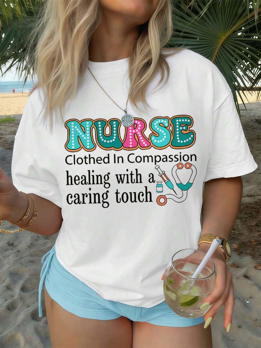 Women T-Shirts - White - View 1